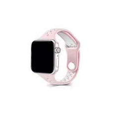 Ремінець для годинника Apple Watch Small Waist two colors 42/44/45/49mm Pink-White (SmWaist42-Pink-White)