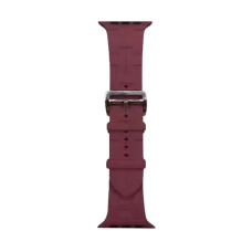 Ремінець для годинника Apple Watch Hermès 38/40/41mm 5.Wine Red (Hermes38-5.WineRed)