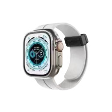 Ремінець для годинника Apple Watch Magnetic 42/44/45/49mm White (Magnetic42-White)