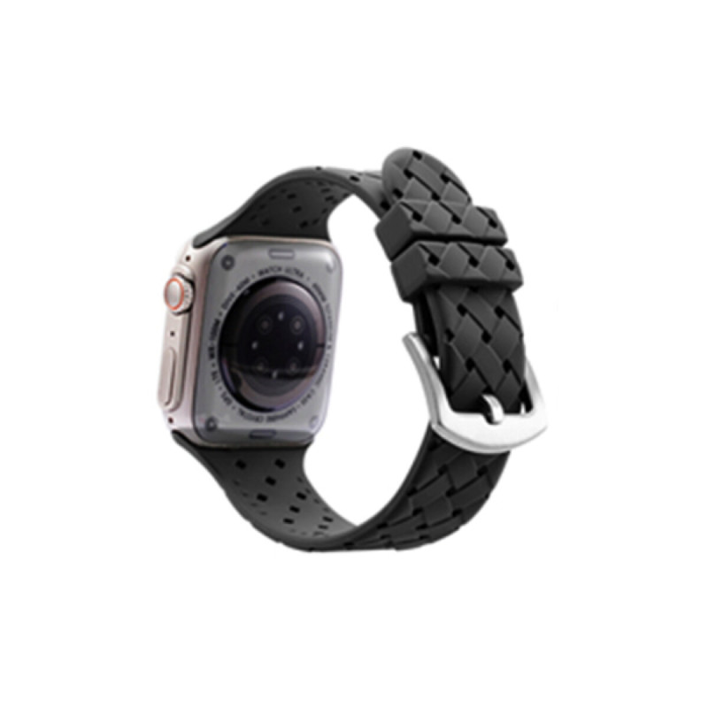 Ремінець для годинника Apple Watch Grid Weave 42/44/45/49mm 8.Grey (Grid42-8.Grey)