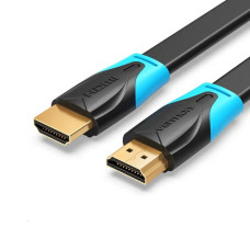 Кабель Vention Flat HDMI v2.0 Cable Плоский 1.5M Black (VAA-B02-L150) (VAA-B02-L150)