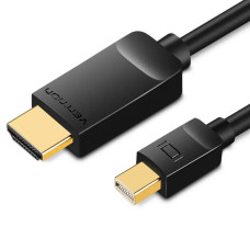 Кабель Vention 4K Mini DisplayPort to HDMI Cable 2M Black (HAHBH) (HAHBH)