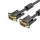 Кабель Vention VGA(3+6) Male to Male Cable with ferrite cores 5M Black (DAEBJ) (DAEBJ)