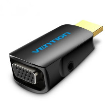 Перехідник Vention HDMI to VGA Converter 1080P with 3.5MM Audio (AIDB0) (AIDB0)