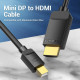 Кабель Vention 4K Mini DisplayPort to HDMI Cable 1.5M Black (HAHBG) (HAHBG)