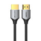 Кабель Vention Ultra Thin HDMI Male to Male HD v2.0 Cable 3M Gray Aluminum Alloy Type (ALEHI) (ALEHI)