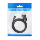 Кабель Vention Type-C to HDMI 4K 30Hz Cable 1.5M Black (CGUBG) (CGUBG)