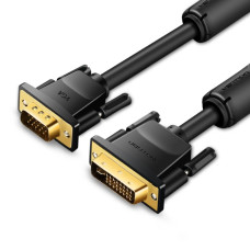 Кабель Vention DVI(24+5) to VGA Cable 3M Black (EACBI) (EACBI)