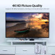 Сплітер Vention 1 In 2 Out HDMI Splitter 4K 30Hz Gold Aluminum Alloy Type EU Standard (ACBG0-EU) (ACBG0-EU)