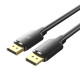 Кабель Vention DisplayPort Male to Male 4K HD Cable 2M Black (HAKBH) (HAKBH)