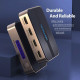 Сплітер Vention 1 In 2 Out HDMI Splitter 4K 30Hz Gold Aluminum Alloy Type EU Standard (ACBG0-EU) (ACBG0-EU)