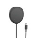 Бездротовий зарядний пристрій BOROFONE BQ12 Core magnetic holder wireless fast charger Black (BQ12B)