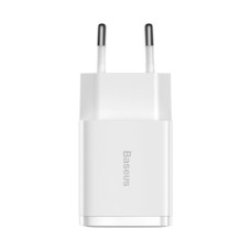 Мережевий зарядний пристрій Baseus Compact Charger 2U 10.5W EU White (CCXJ010202)