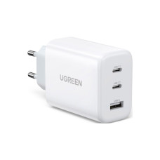 Зарядний пристрій UGREEN CD275 65W 2C1A Fast Charger (White) EU (UGR-90496) (UGR-90496)