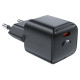 Мережевий зарядний пристрій ACEFAST A73 mini PD20W GaN USB-C charger Black (6974316282648)