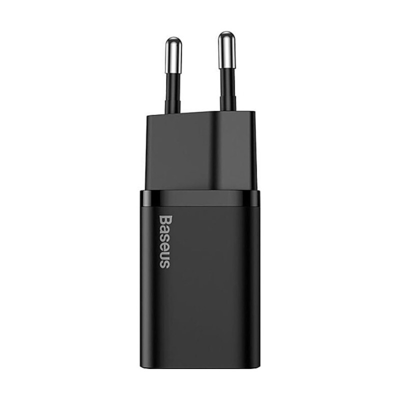 Мережевий зарядний пристрій Baseus Super Si Quick Charger 1C 20W EU Black (CCSUP-B01)