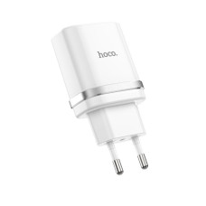 Мережевий зарядний пристрій HOCO C12Q Smart QC3.0 charger 18W White (6931474716262)