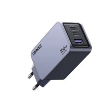 Зарядний пристрій UGREEN X757 Nexode Pro 100W 3-Port GaN Fast Charger Set EU(UGR-25874) (UGR-25874)