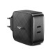 Зарядний пристрій UGREEN CD216 PD Fast Charger EU (Black) (UGR-70867) (UGR-70867)