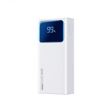 Зовнішній акумулятор REMAX Voyage Series  PD20W+QC22.5W Cabled Fast Charging Power Bank  30000mAh RPP-571 White (RPP-571 White)