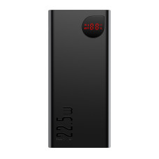 Зовнішній акумулятор Baseus Adaman Metal Digital Display Quick Charge Power Bank 20000mAh22.5W Black (PPAD000101)