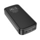 Зовнішній акумулятор BOROFONE BJ17A Oceanic digital power bank 20000mAh Black (BJ17AB)