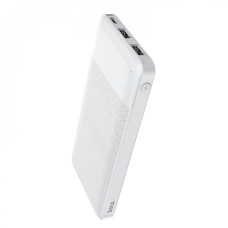 Зовнішній акумулятор HOCO J72 Easy travel power bank(10000mAh) White (6931474738387)