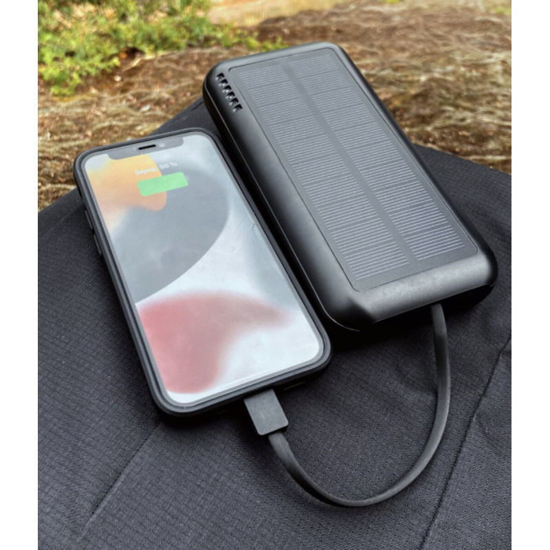 Зовнішній акумулятор Mibrand EXTREM 20000mAh solar 4 wire (MI20K/S4W)