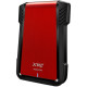 Зовнішній карман A-DATA EX500 для 2.5'' HDD/SSD USB3.1 Red (AEX500U3-CRD)